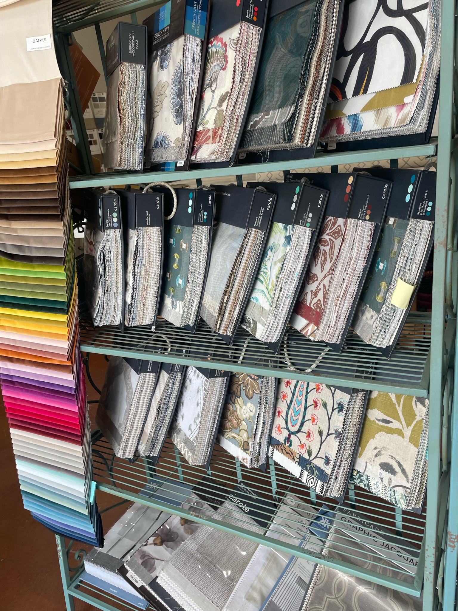 Wonderful selection of fabrics